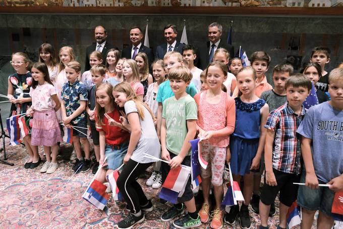 Predsednik Pahor in predsednik Duda otvorila razstavo v spomin 180. obletnice smrti Emila Korytka
